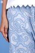 Cambric Cotton Van Pant With Block Print